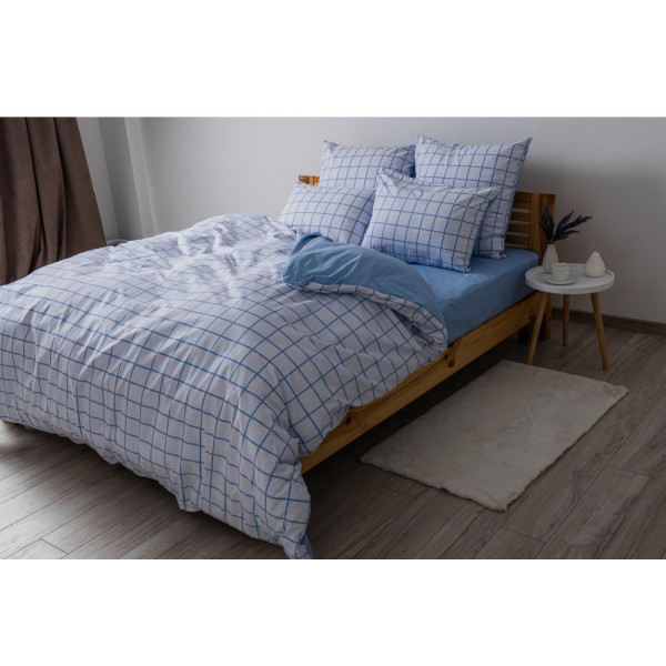 Фото - Комплект постільної білизни ТЕП Blue Check (2-01691_25193)