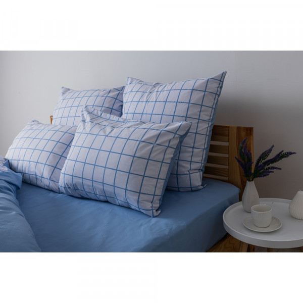 Фото - Комплект постільної білизни ТЕП Blue Check (2-00881_25192)