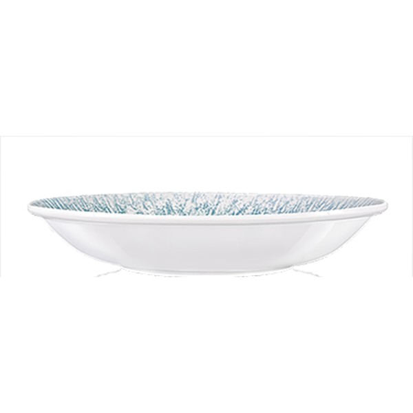 Фото - Тарілка супова Wilmax Coral Blue Graphics 20 см (WL-671611 / A)