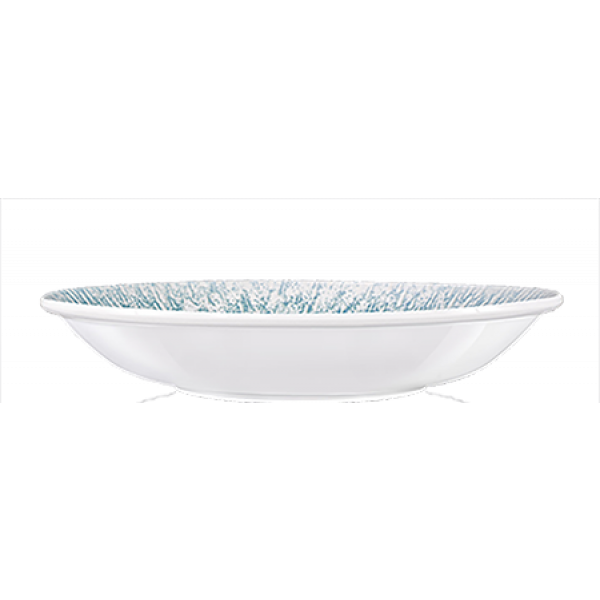 Фото - Тарелка суповая Wilmax Coral Blue Graphics 20 см (WL-671611 / A)