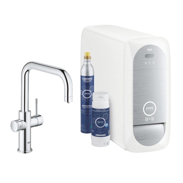 Фото - Кухонний змішувач Grohe Blue Home (31456001)