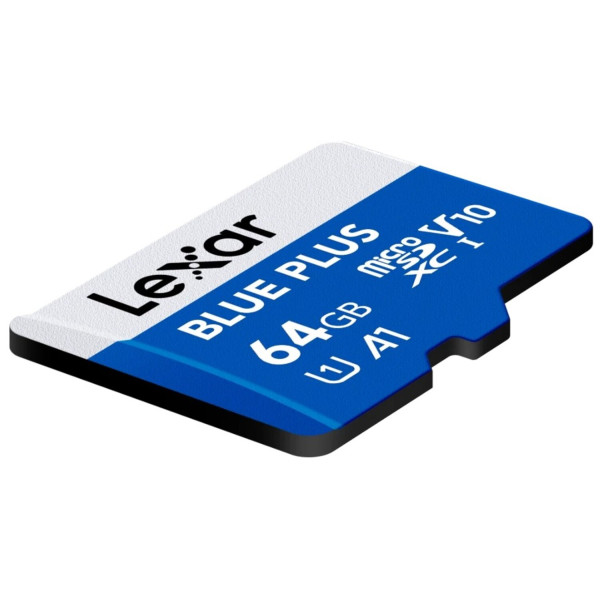 Фото - Карта пам'яті Lexar MICRO SDXC 64GB UHS-I W/A (LMSBLPL064G-BNANG)