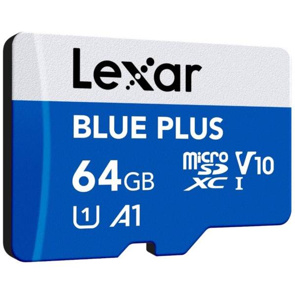 Фото - Карта пам'яті Lexar MICRO SDXC 64GB UHS-I W/A (LMSBLPL064G-BNANG)