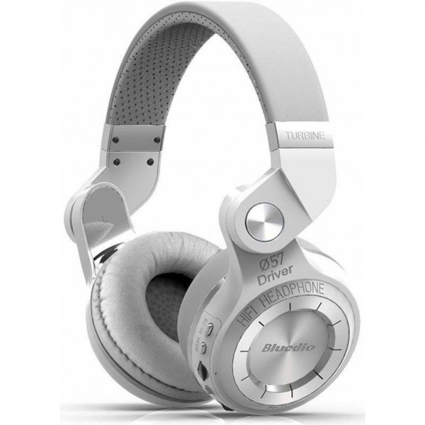 Фото - Наушники полноразмерные беспроводные Bluedio T2 Plus White (F_52830)