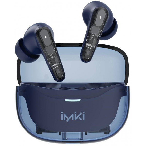 Фото - Навушники вкладиші бездротові TWS iMiki T14SE Navy Blue