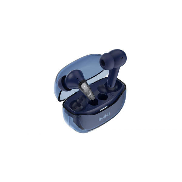 Фото - Навушники вкладиші бездротові TWS iMiki T14SE Navy Blue