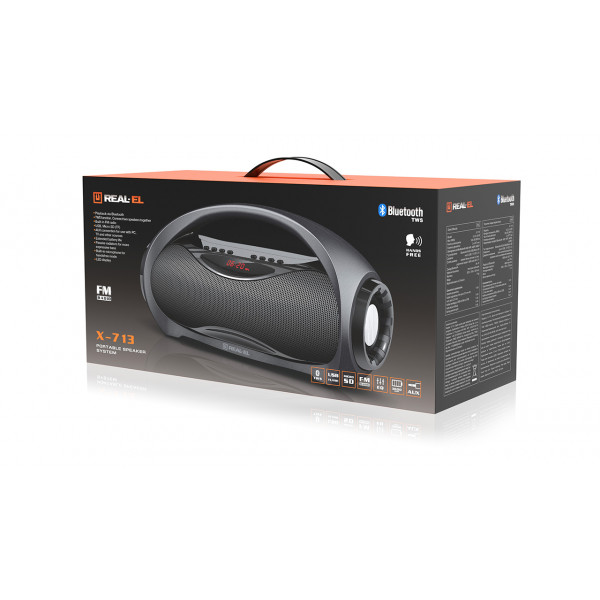 Фото - Акустична система REAL-EL X-713 Black