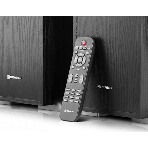 Фото - Акустична система стаціонарна REAL-EL S-2070 Black