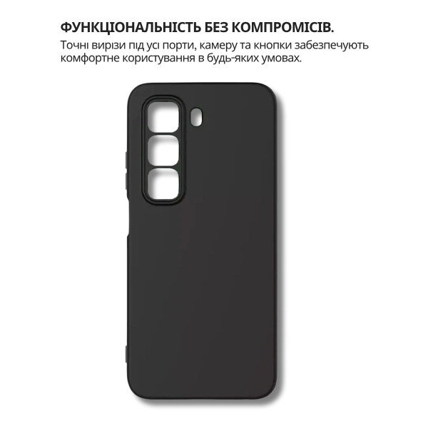 Фото - Чехол для смартфона BeCover for Infinix Hot 60 Pro 4G (X6885) Black (714558)