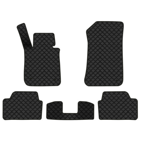 Фото - Коврики из экокожи в салон авто EVAtech ECO для 1 Series (E87) 5-doors BMW 2004-2012 1 поколение Htb EU BM11095C5BW4BBB