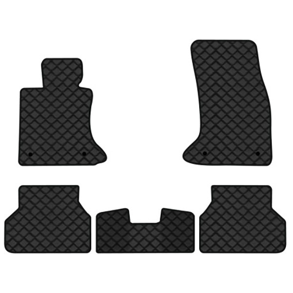 Фото - Килимки з екошкіри в салон авто EVAtech ECO для 5 Series (E60) BMW 2003-2010 6 покоління Sedan EU BM1419CB5BW4BBB