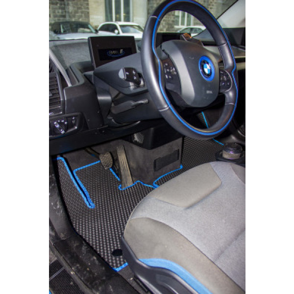 Фото - Килимки з екошкіри в салон авто EVAtech ECO для I3 BMW 2013 1 покоління Htb EU BM21194PL4BW8BBB