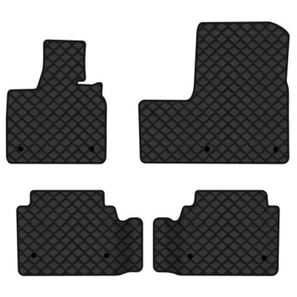 Фото - Коврики из экокожи в салон авто EVAtech ECO для I3 BMW 2013 1 поколение Htb EU BM21194PBC4BW8BBB