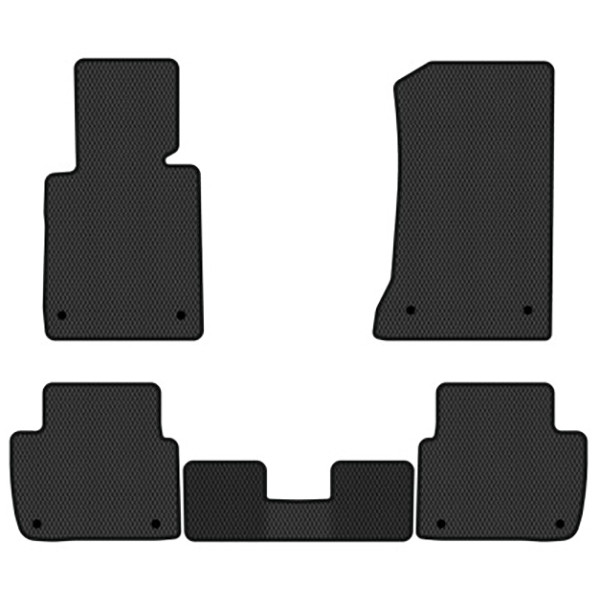 Фото - Коврики из экокожи в салон авто EVAtech ECO для 3 Series (E46) RWD BMW 1998-2001 4 поколение Sedan EU BM31443CB5BW8BBB
