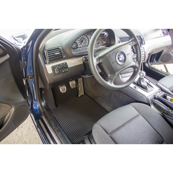 Фото - Килимки з екошкіри в салон авто EVAtech ECO для 3 Series (E46) RWD BMW 1998-2001 4 покоління Sedan EU BM31443C5BW8BBB