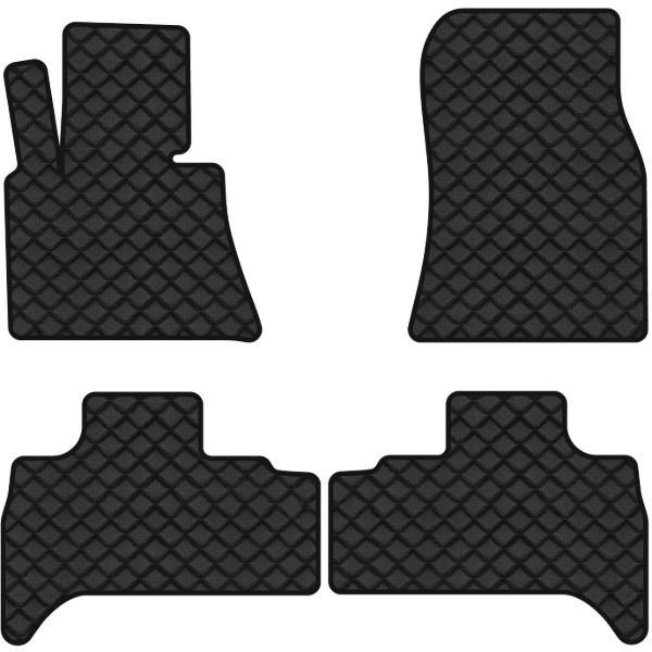 Фото - Килимки з екошкіри в салон авто EVAtech ECO для X5 (E53) BMW 1999-2003 1 покоління SUV EU BM323PC4BBB