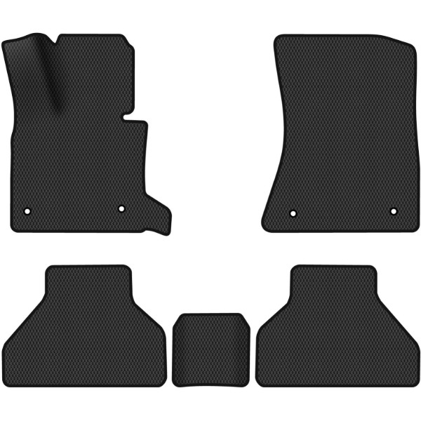 Фото - EVA килимки в салон авто EVAtech для X5 (E70) (open threshold) BMW 2006-2013 2 покоління SUV EU (BM325CD5RBB)
