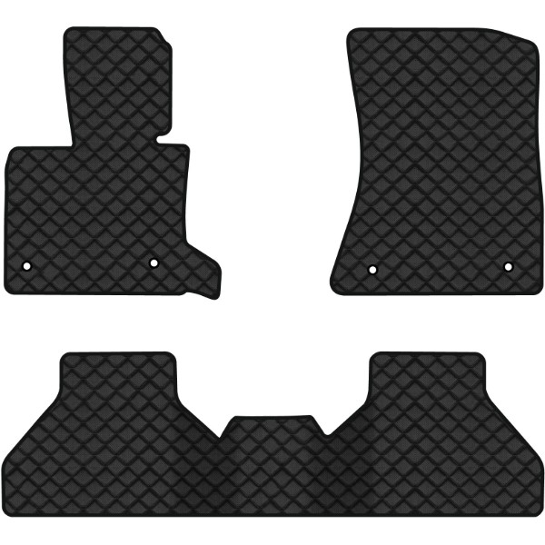 Фото - Килимки з екошкіри в салон авто EVAtech ECO для X5 (E70) (open threshold) BMW 2006-2013 2 покоління SUV EU BM325ZB3BW4BBB