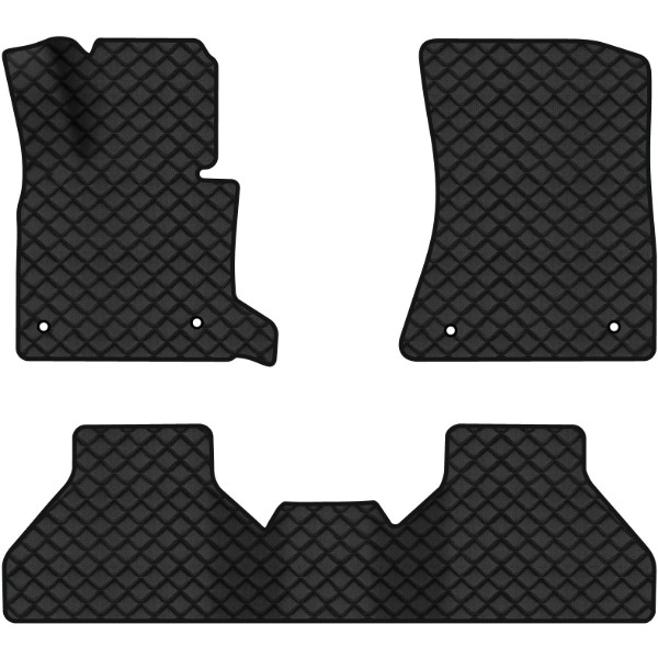Фото - Килимки з екошкіри в салон авто EVAtech ECO для X5 (E70) (open threshold) BMW 2006-2013 2 покоління SUV EU BM325ZD3BW4BBB