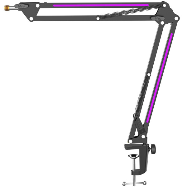 Фото - Стойка-пантограф для микрофона Fifine BM38 Black RGB