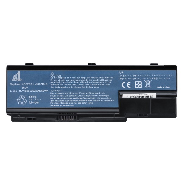 Фото - Аккумулятор для ноутбука 1stCharger 14.8V 5200mAh Black (BN1st1014)