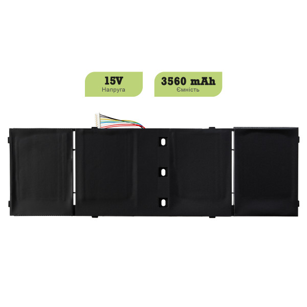 Фото - Акумулятор для ноутбука 1stCharger 7.4V 5400mAh Black (BN1st4008)