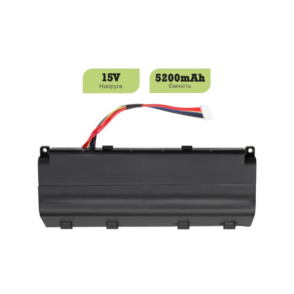 Фото - Акумулятор для ноутбука 1stCharger 15V 5200mAh Black (BN1st3024)
