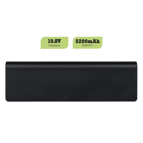 Фото - Акумулятор для ноутбука 1stCharger 10.8V 5200mAh Black (BN1st3027)