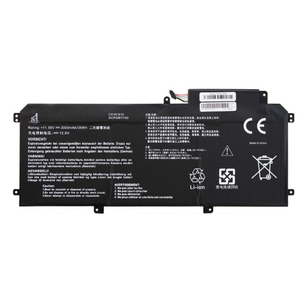 Фото - Аккумулятор для ноутбука 1stCharger 11.55V 3000mAh Black (BN1st3032)