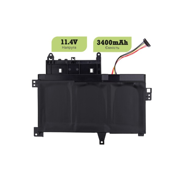 Фото - Акумулятор для ноутбука 1stCharger 11.4V 3400mAh Black (BN1st3036)