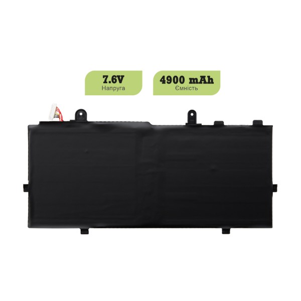 Фото - Акумулятор для ноутбука 1stCharger 7.6V 4900mAh Black (BN1st3038)