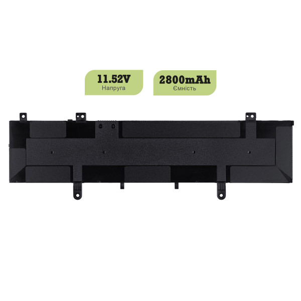 Фото - Акумулятор для ноутбука 1stCharger 11.52V 2800mAh Black (BN1st3042)