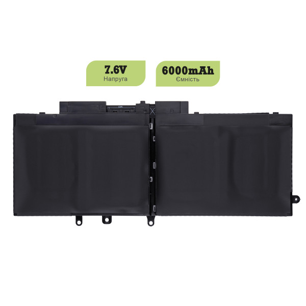 Фото - Акумулятор для ноутбука 1stCharger 7.6V 6000mAh Black (BN1st4018)