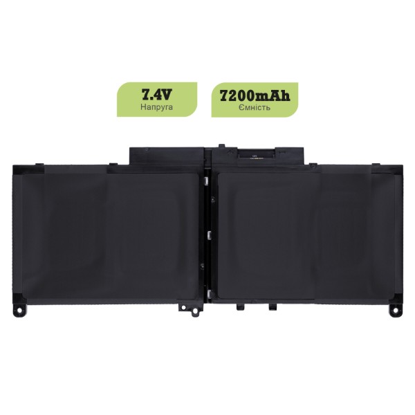 Фото - Акумулятор для ноутбука 1stCharger 7.6V 7200mAh Black (BN1st4025)