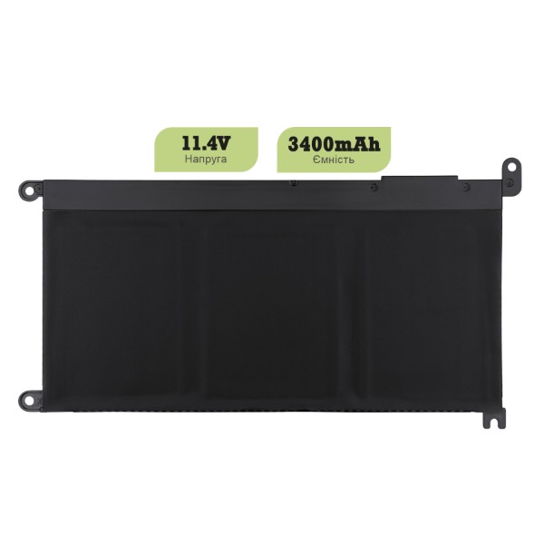 Фото - Акумулятор для ноутбука 1stCharger 11.4V 3400mAh Black (BN1st4034)
