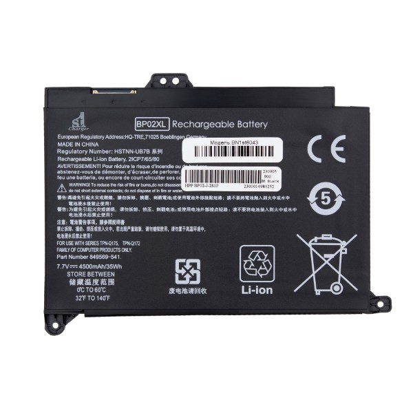 Фото - Акумулятор для ноутбука 1stCharger 7.7V 4500mAh Black (BN1st6043)
