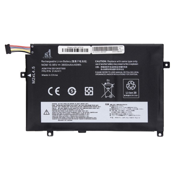 Фото - Аккумулятор для ноутбука 1stCharger 10.95V 3650mAh Black (BN1st7019)