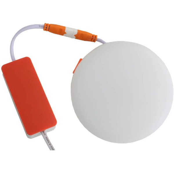 Фото - Светодиодный светильник Євросвітло точечный врезной 9Вт круг LED-R-100-9 6400К без рамки (000057945)
