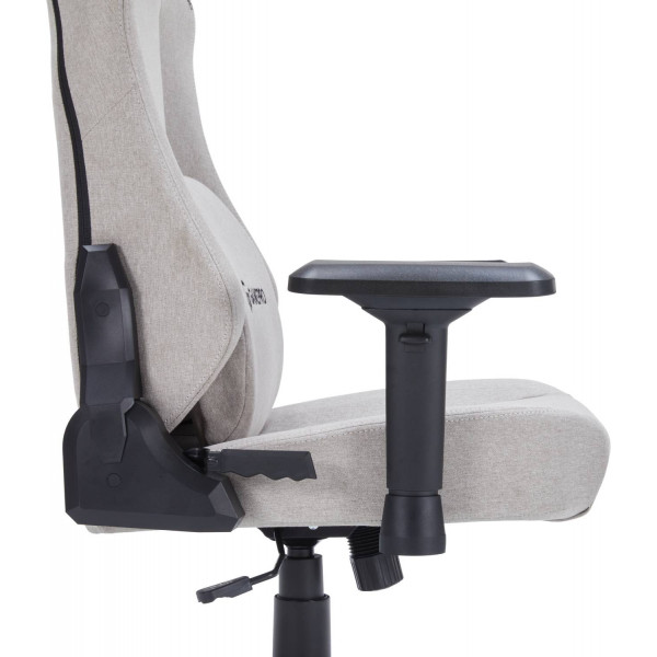 Фото - Крісло для геймерів GamePro FGC750LG Size L Fabric Light Grey
