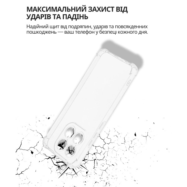 Фото - Чехол для смартфона BeCover Anti-Shock for Xiaomi 15T Clear (714708)