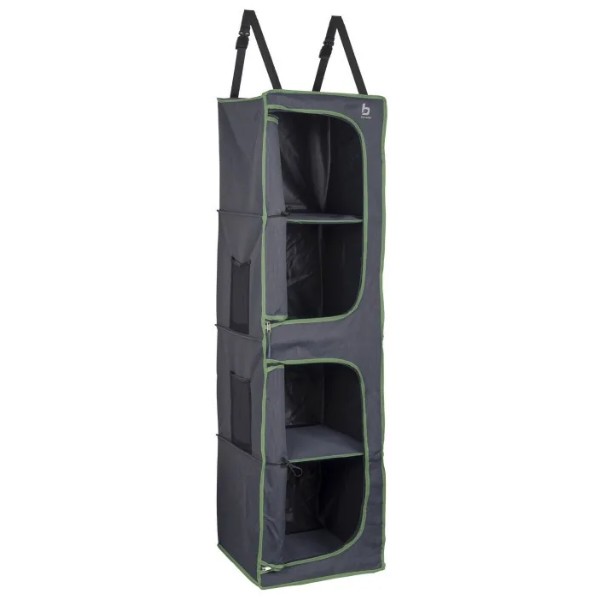 Фото - Органайзер для хранения Bo-camp шкаф подвесной складной 4 Compartments 2 Doors Anthracite (1709380)