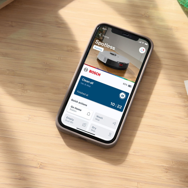 Фото - Робот-пылесос моющий Bosch BCRD1W