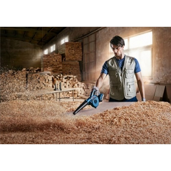 Фото - Повітродувка акумуляторна Bosch GBL 18V-120 Professional (0.601.9F5.100)