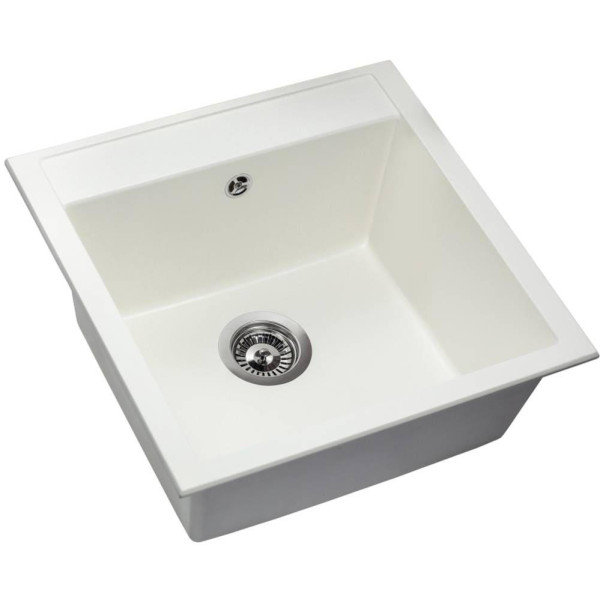 Фото - Мийка кухонна Miraggio BODRUM 510 White