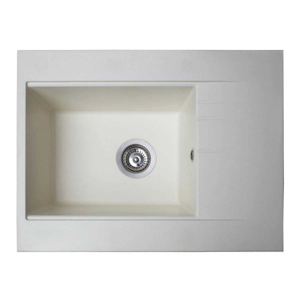 Фото - Мойка кухонная Miraggio BODRUM 650 white