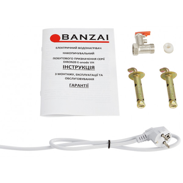 Фото - Водонагрівач Banzai 80DIRON20 E-anode VH