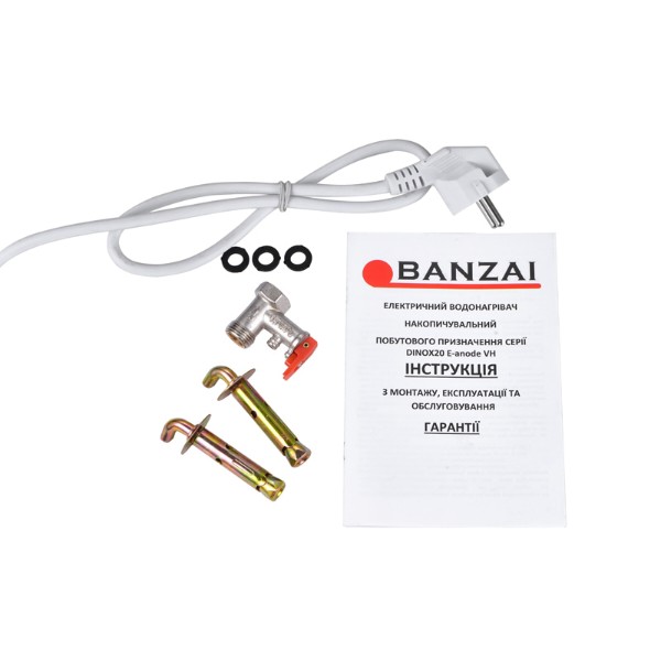 Фото - Водонагрівач Banzai 30 DINOX20 E-ANODE VH