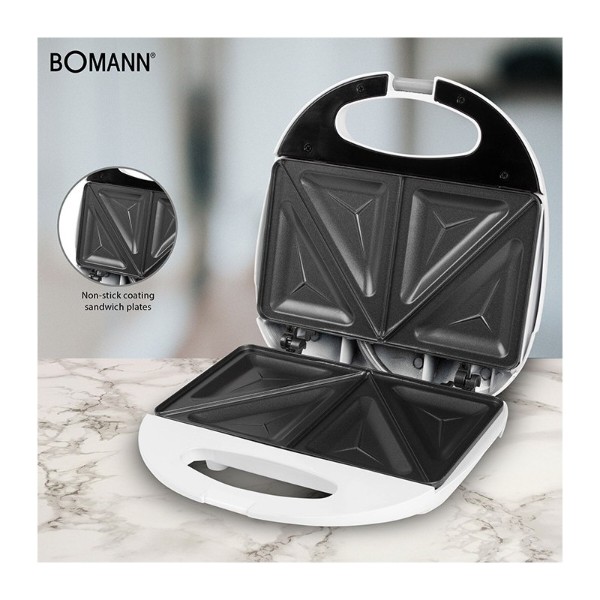 Фото - Бутербродница Bomann ST5016 CB White