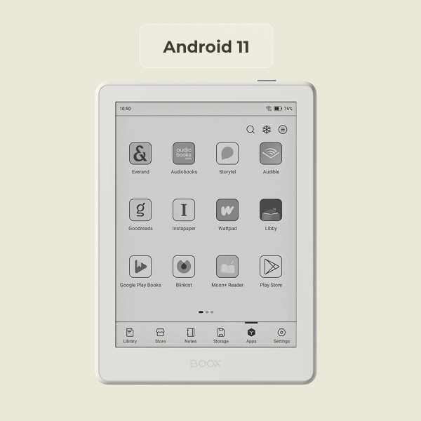 Фото - Електронна книга BOOX Go 6 (Gen II) Stone