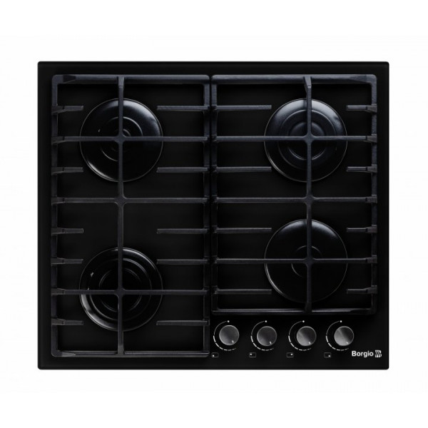 Фото - Варочная панель газовая Borgio 6190-17 FFD Black Glass